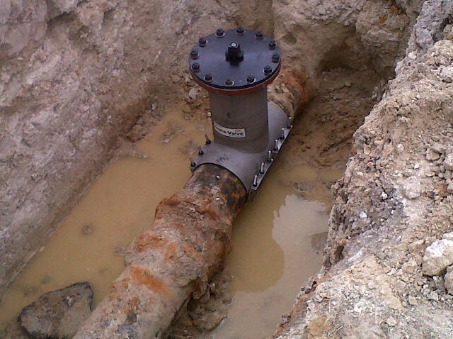 12" Insertion Valve @ Ground Storage Tank